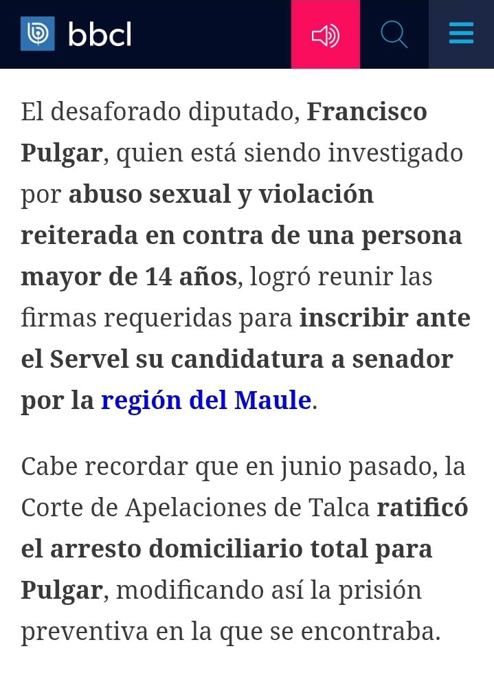 Karen G.A.💜💚❤️ (@jkarenga_epujsv) on Twitter photo <a href="/carmen_hertz/">Carmen Hertz Diputada</a> <a href="/danieljadue/">Daniel Jadue</a> Una de las cosas que sigue siendo lo peor de todo esto es que la derecha lleva listas completas de corruptos invetigados o procesados y no pasa nada, porque la izquierda hace NADA.
Y acá tampoco movieron ni un dedo, ni hubo escándalo ni nada
. <a href="/carmen_hertz/">Carmen Hertz Diputada</a> <a href="/danieljadue/">Daniel Jadue</a> Una de las cosas que sigue siendo lo peor de todo esto es que la derecha lleva listas completas de corruptos invetigados o procesados y no pasa nada, porque la izquierda hace NADA.
Y acá tampoco movieron ni un dedo, ni hubo escándalo ni nada
.