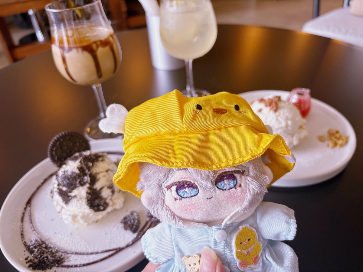 にねちと韓国カフェきたよ𖤣𖥧𖥣𖡡𖥧𖤣