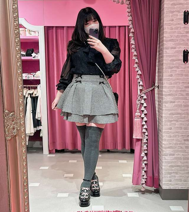 未使用タグ付 23区 R アール ツイード スカート 48 大きいサイズ 17 Taberunosky(タベルノスキー)大きいサイズ | 📣待望の再販