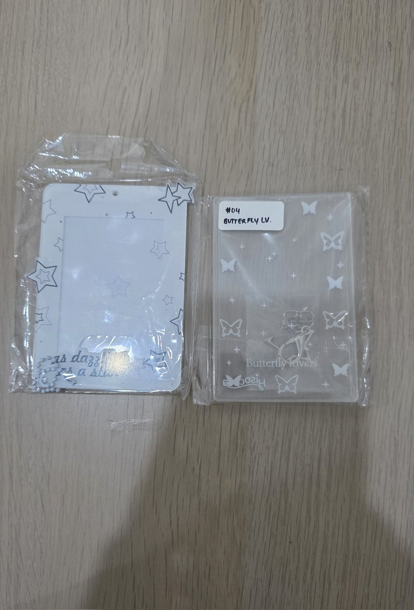 Hello, anyone interested in getting these acrylic cardholders? 

Dm me to find out the prices,