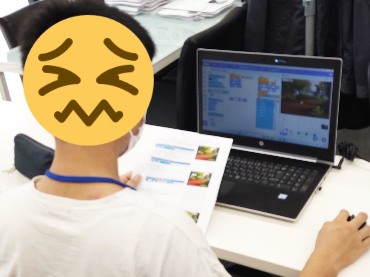 it_lecture's tweet image. いつもは全体の風景写真ですが、今日は一人ひとりをアップで。
ジュニアプログラミング検定の準備は、1人は次回が試験の本番なので緊張気味の仕上げ。
ロボットは2日に連続。
昨日よりもアップグレードを狙います。
ホームページ作りも完成に近づいています。
AB-Netキッズプログラミング講座