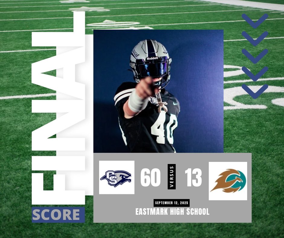 CSFalconsFB's tweet image. Falcons Win big at Eastmark. Way to bounce back Falcons