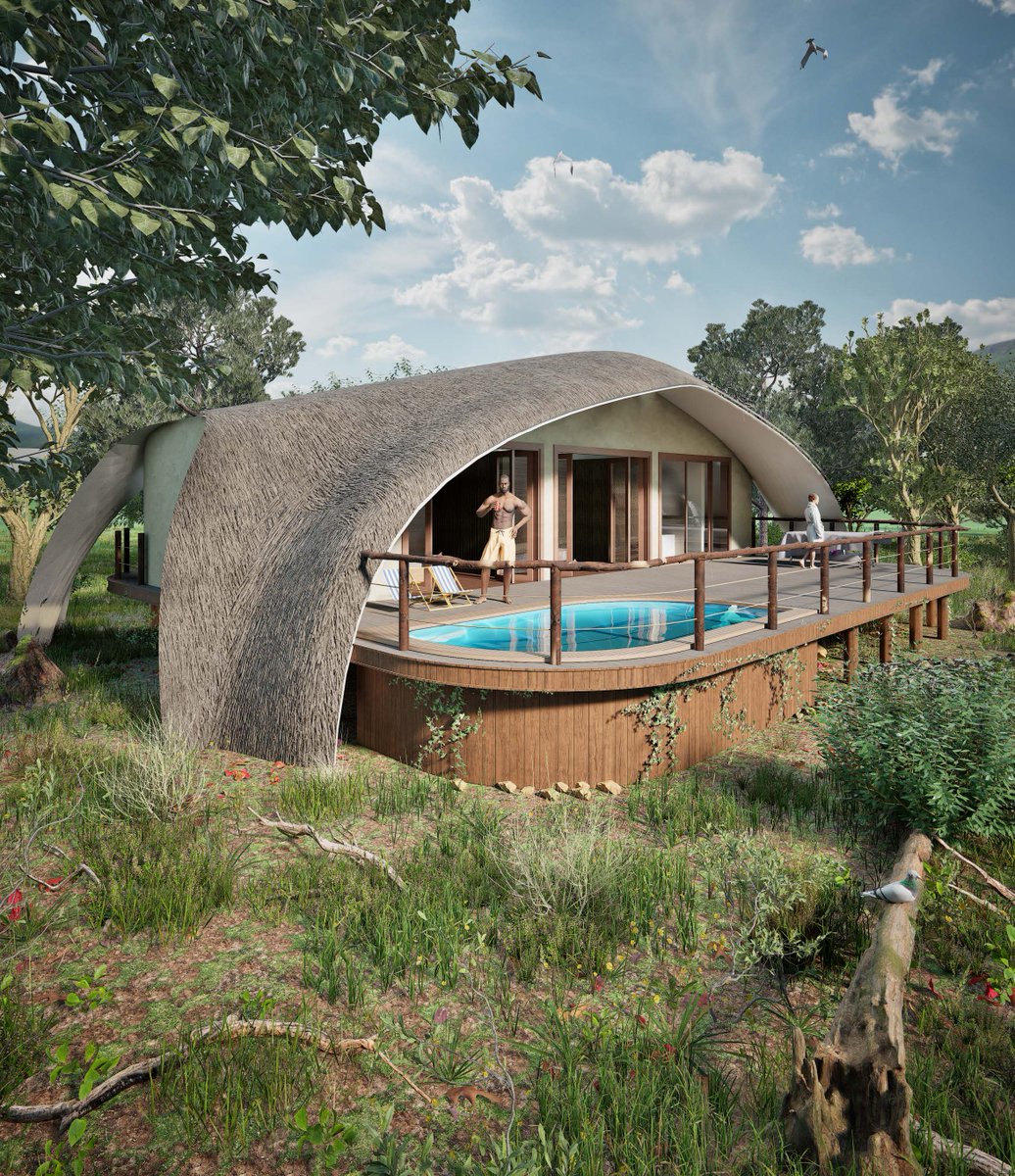 At Eco-Build Africa we never stop dreaming. An Eco-Lodge coming up in Amboseli.