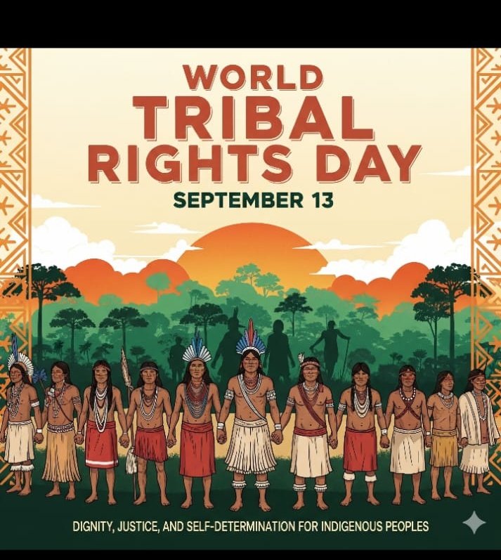 UN ने 2007 में आदिवासी अधिकार दिए,
👉 लेकिन 2025 में भी आदिवासी अपने हक़ के लिए भीख नहीं, लड़ाई लड़ रहे हैं।
<a href="/UN/">United Nations</a> <a href="/UNHumanRights/">UN Human Rights</a>
<a href="/UN4Indigenous/">UNPFII</a> <a href="/roat_mla/">Rajkumar Roat</a> <a href="/TribalAffairsIn/">Ministry of Tribal Affairs, Govt. of India</a> <a href="/TribalArmy/">Tribal Army</a>
#आदिवासी_अधिकार_दिवस