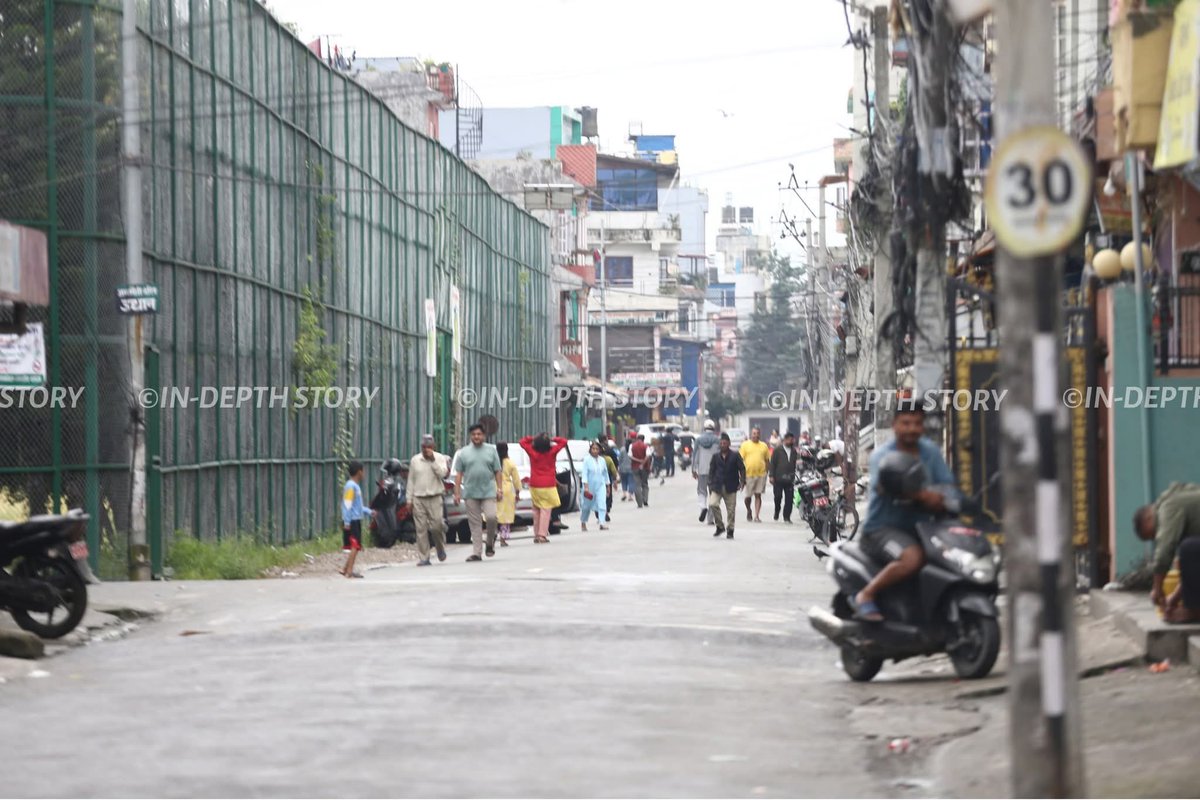 in_depthstory's tweet photo. Life in Kathmandu is slowly returning to normal, with shops reopening and people resuming work. However, public transport is still limited, making travel difficult 
#idsnews #indepthstory #News https://t.co/W55Sjib51c