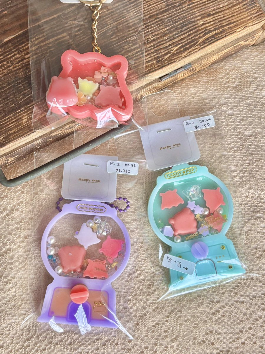 キーホルダー系。好きな猫とめんだこちゃん達

#ハンドメイド