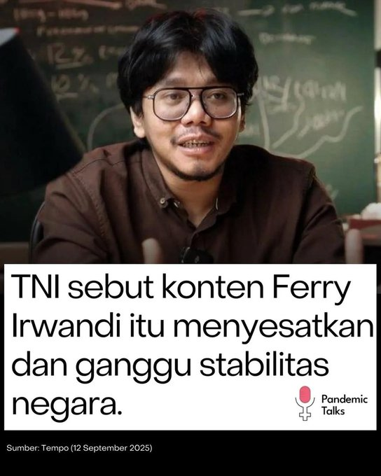 neo_k00k33's tweet photo. @ARSIPAJA nyulik?
nah lho.. yang ganggu stabilitas negara siapa coba? https://t.co/q1OYlzEJm0