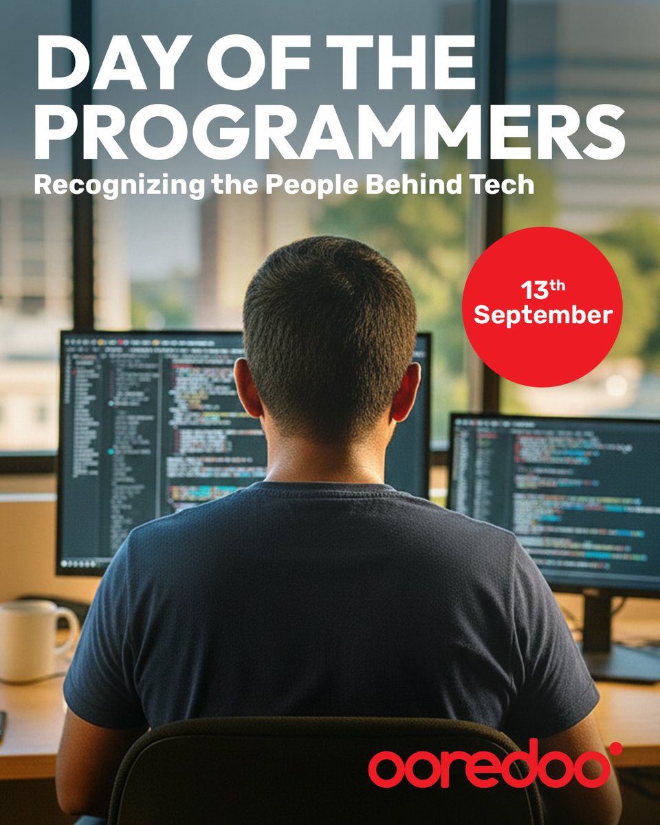 OoredooMaldives's tweet image. ✨ Today we celebrate the brilliant minds who turn lines of code into innovations that power our digital world. 💻

Happy #InternationalProgrammersDay to the people behind the tech that keeps us all connected! 🌐