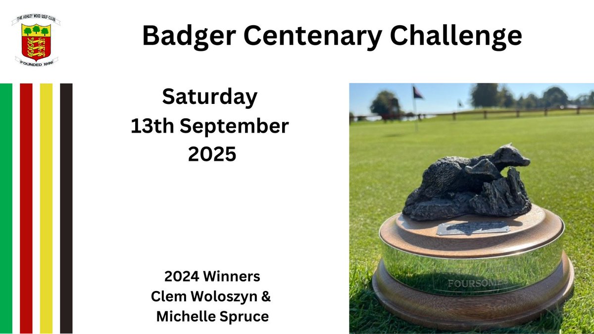 THE ASHLEY WOOD GOLF CLUB tweet media