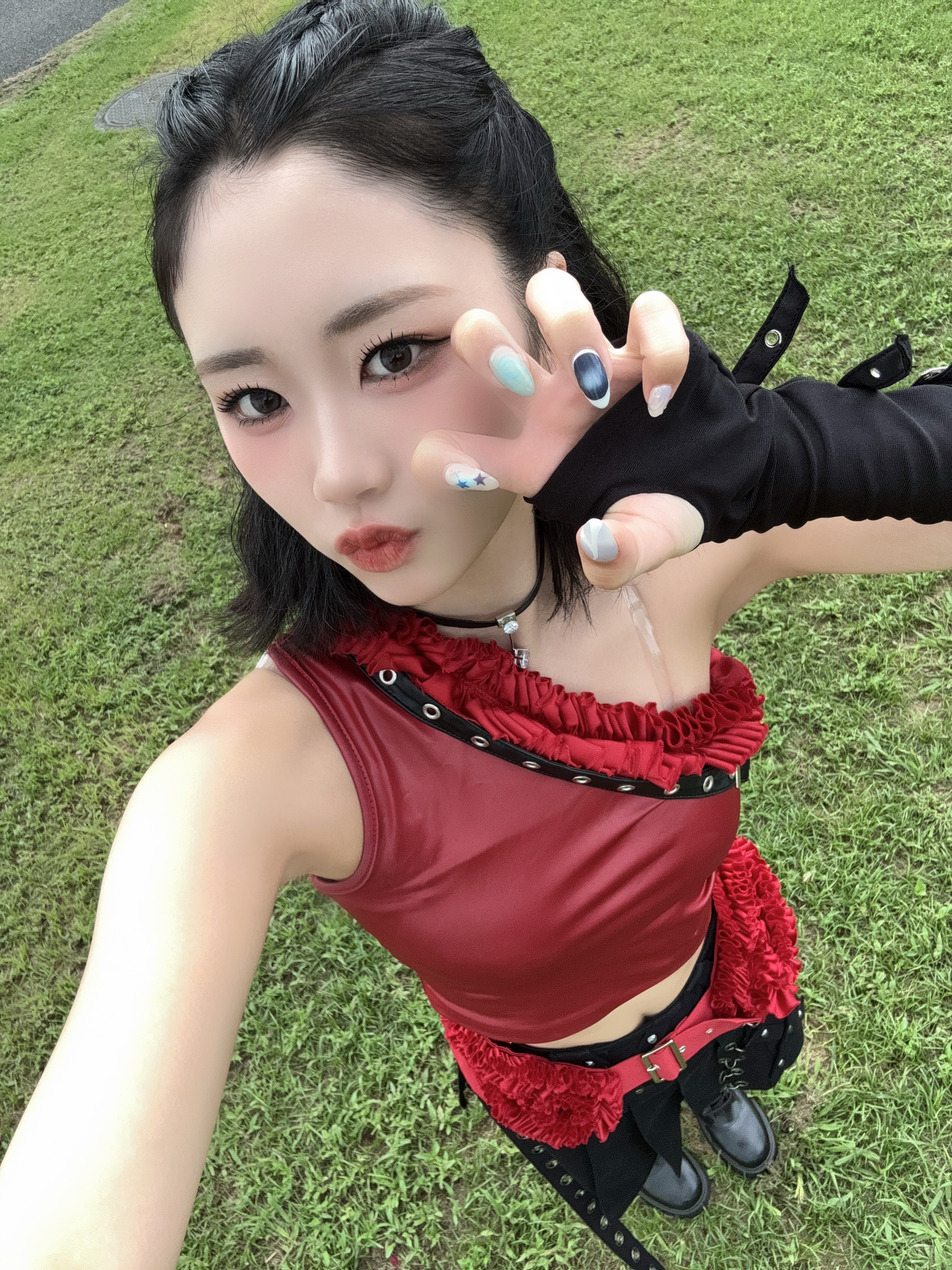 ♡メイ♡ きらℂʰäⁿꕤ୭*🖤 メイド風•.◌*♡ #きらちゃん#リカちゃん