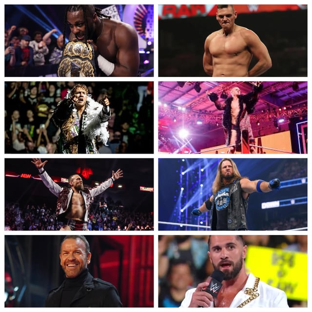 Moe_knoxSe7enG7's tweet image. “Respect to all the men putting it all on the line in the ring 💪🔥 Your dedication, passion, and showmanship keep us on the edge of our seats every single night! #WrestlingLegends #HardcoreHeroes #InTheRing #WWE #AEW #TNA #RespectTheGrit 🤼‍♂️🏆”