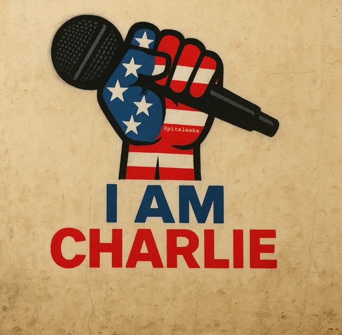 #IAMCHARLIEKIRK