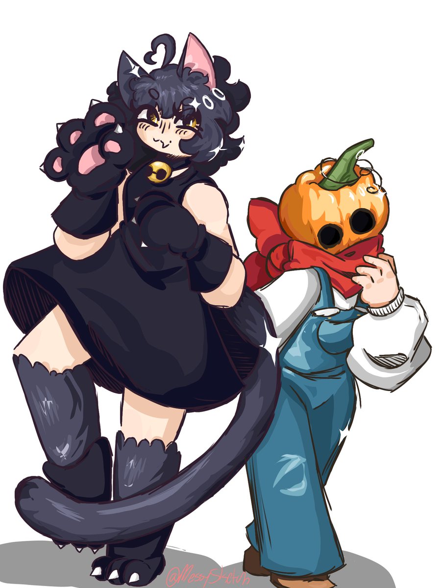 Messy_Sketch_'s tweet photo. A commission for @Pipkin_RPG !
I had sm fun drawing them and will excitedly wait for more chances to draw them https://t.co/7GSCzKa42V