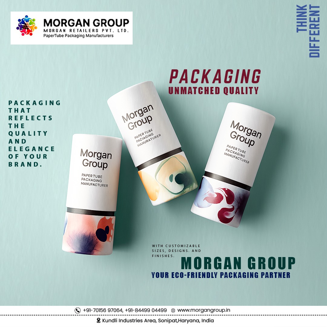 morgangroup_in's tweet image. Packaging that reflects your brand’s quality.
From custom sizes and designs to matte/foil/emboss finishes
Let’s build packaging that sells.
📞 +91 70156 97064 | +91 84499 04499 · 🌐 morgangroup.in
#MorganGroup #PaperTubePackaging #PaperTubes #CustomPackaging #EcoFriendly