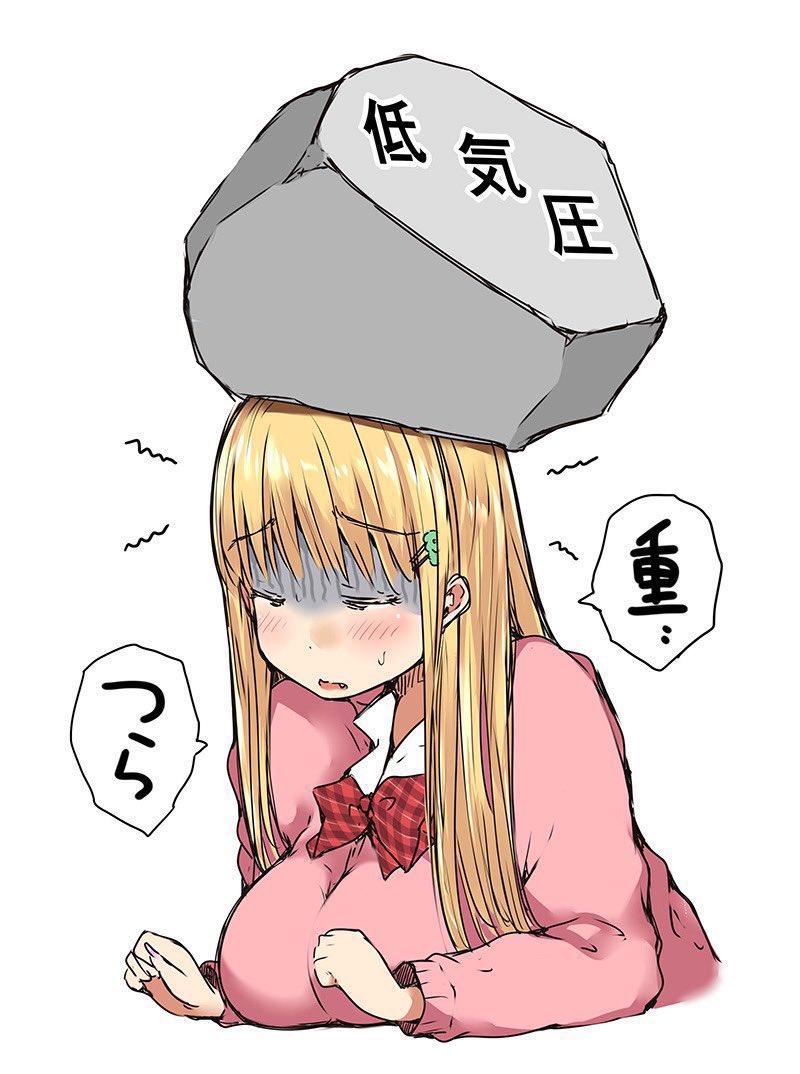 今日気圧がすごいことになってますね…

なかなか作業進まないので今日はお休みです😢 