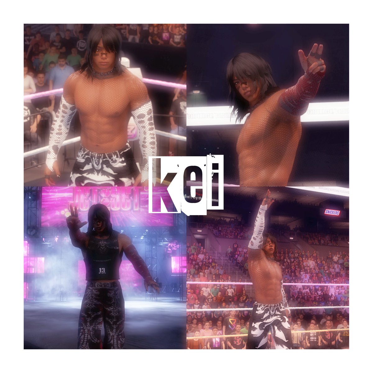 kei mori-monet /// #WWE2K25 #CAW #HLR