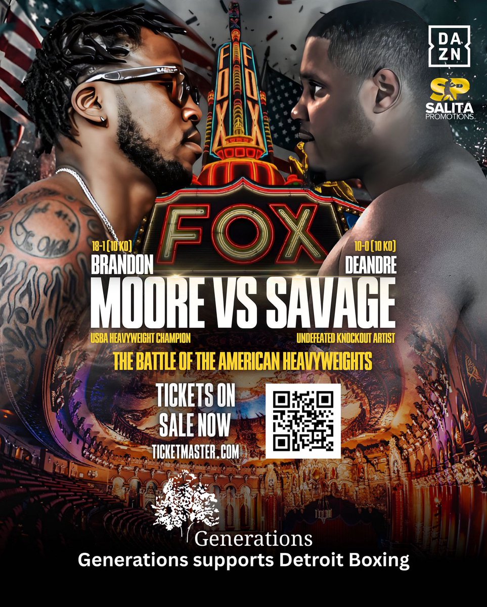 SalitaProm's tweet image. One Week Away 🗓️ 

Don’t wait until the last second to get your tickets for this 🔥 fight! 🎟️ 

Click to Purchase ➡️ bit.ly/3JyesyU