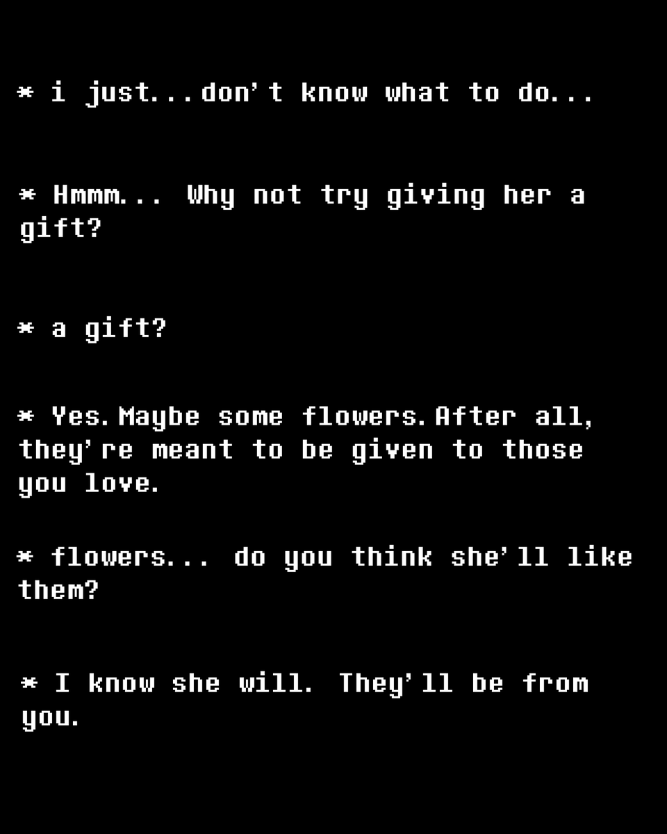 i love flower!!!1
#deltarune #deltaruneholidaysecret