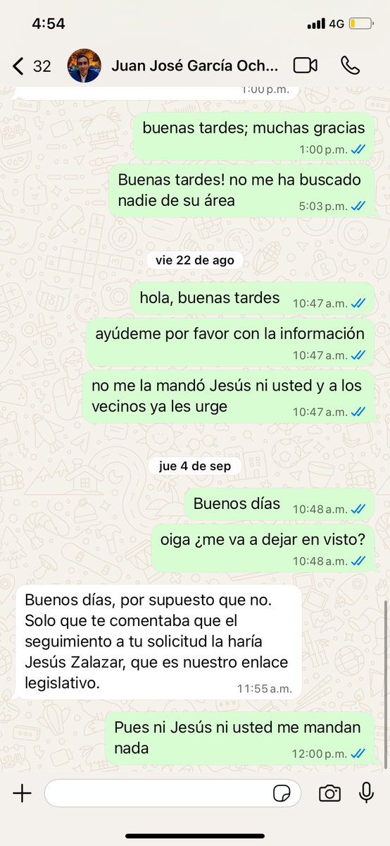 Faviola Cerón dice que el problema lo ocasionó yo, pero el subsecretario es incapaz de mandarme la información solicitada ¿Diálogo? algo ocultan y por eso no comparten la información.