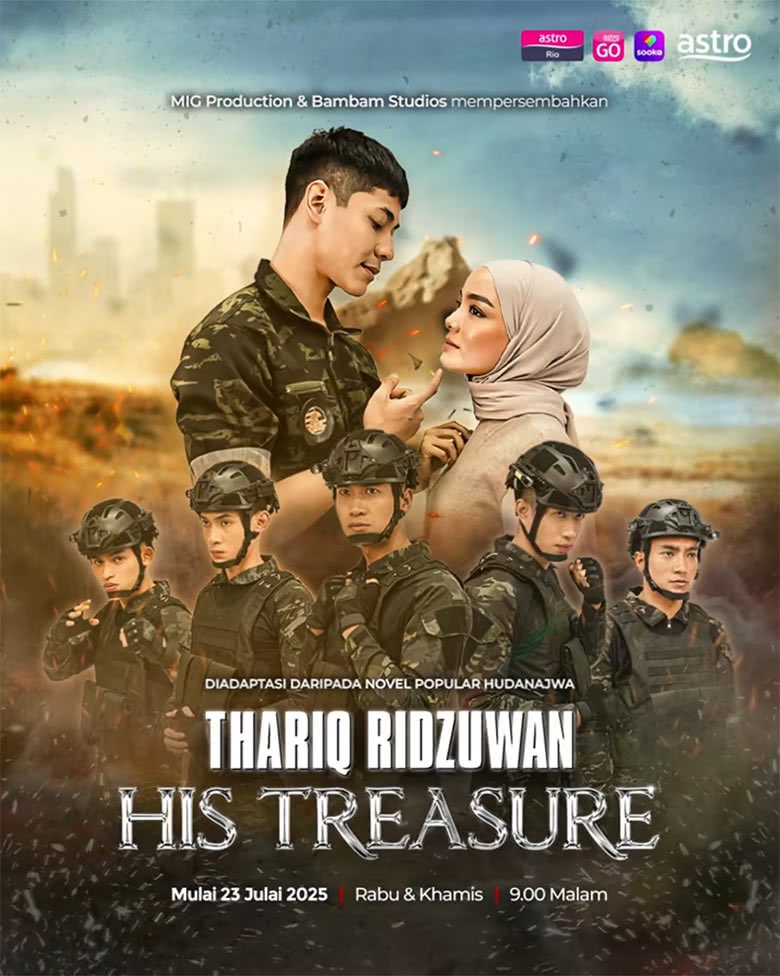 cheesyygracey's tweet photo. THARIQ RIDZUWAN: HIS TREASURE | My Ranking: 8.8/10 🦅🪖🍗

You can definitely enjoy this phase of drama. There’s some twist and touching scenes that will make you tearful. The action, romance and brotherhood scenes everything can be said cukup rasa. 

#ThariqRidzuwanHisTreasure https://t.co/etulmufvNz