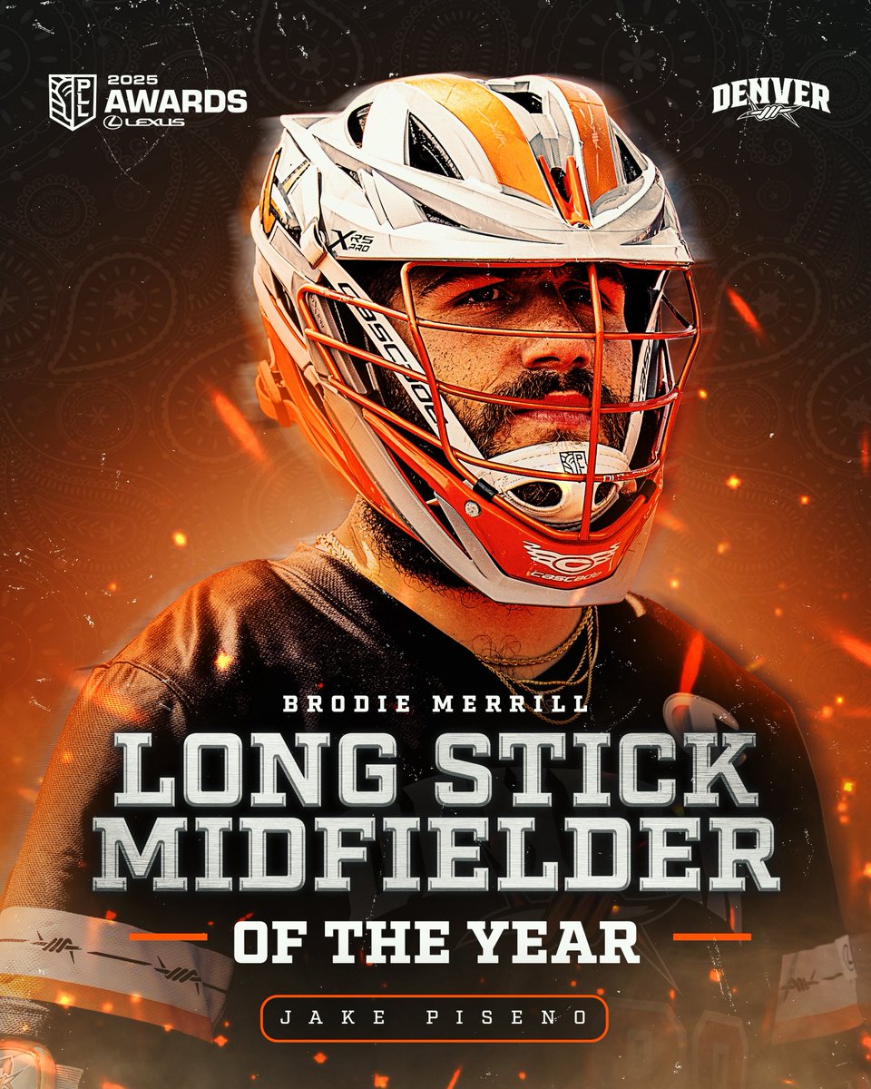 DenverOutlaws's tweet image. Left no doubt. 
12 Points, 12 CT, 36 GBs. 
@jpiseno5 is your 2025 LSM of the Year 🤠🏆