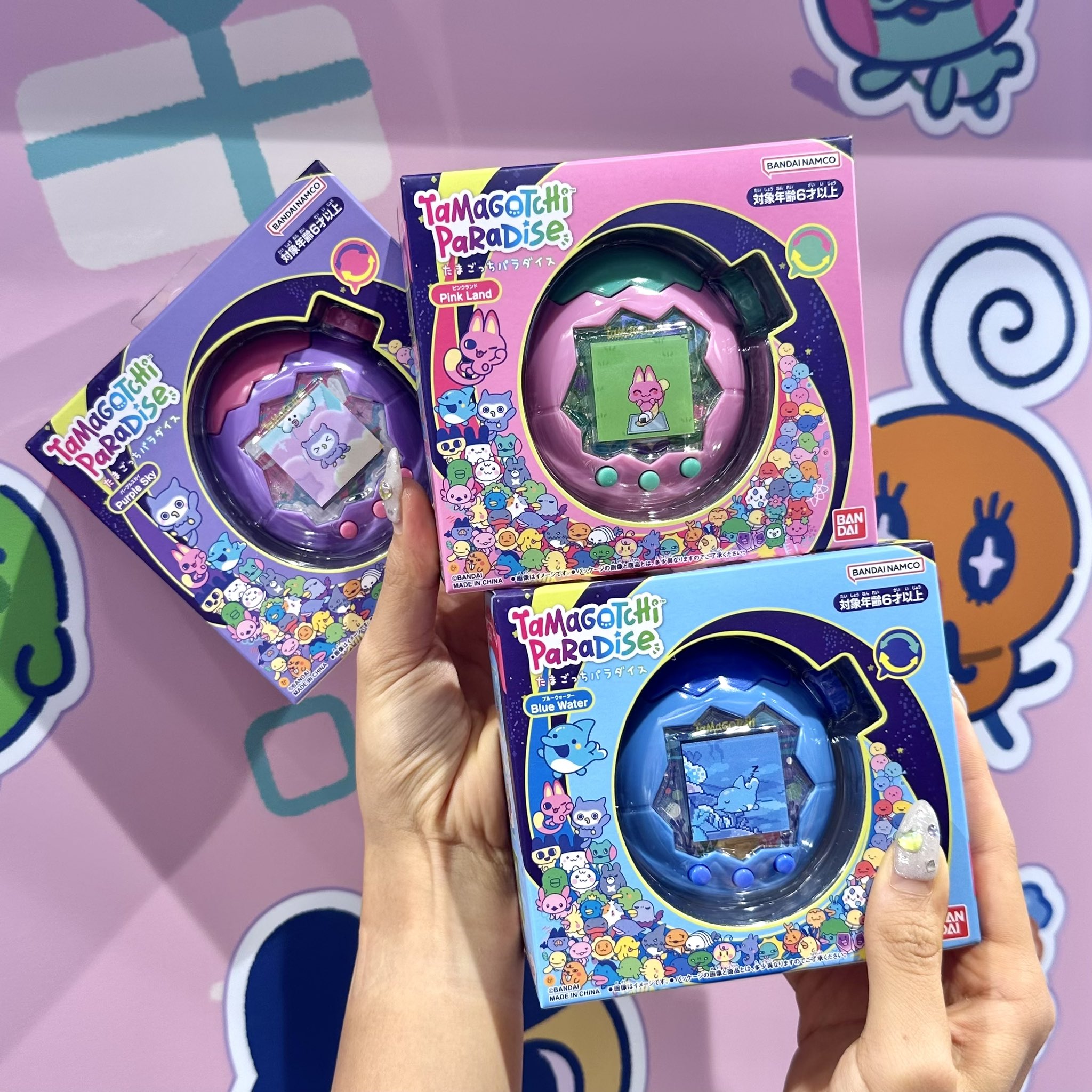 たまこ出品 ピーターキン社のマッチングエッグス。同じ色と形の断面を