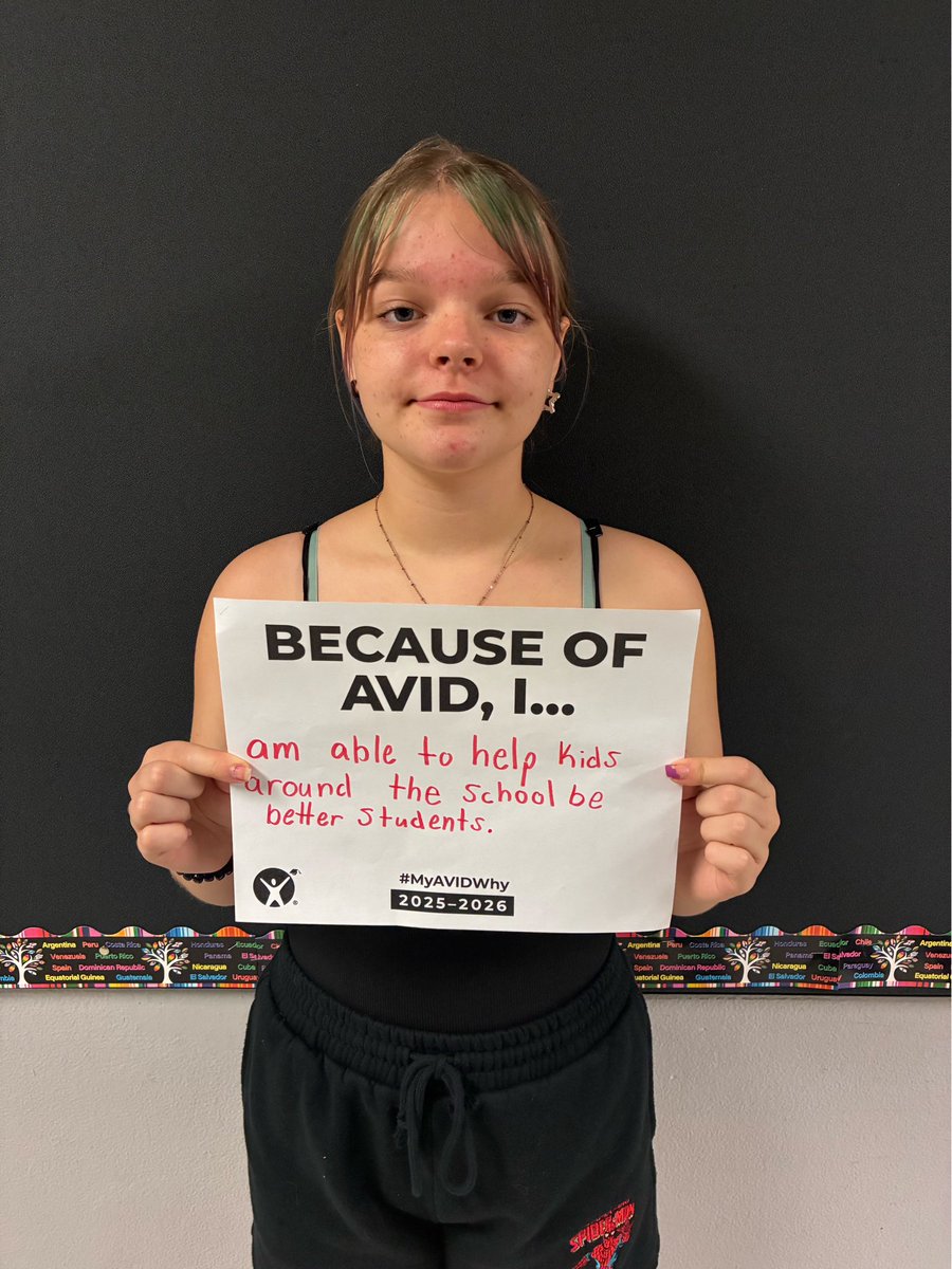 Our AVID students are celebrating their opportunities for AVID Day! <a href="/AVID4College/">AVID</a>