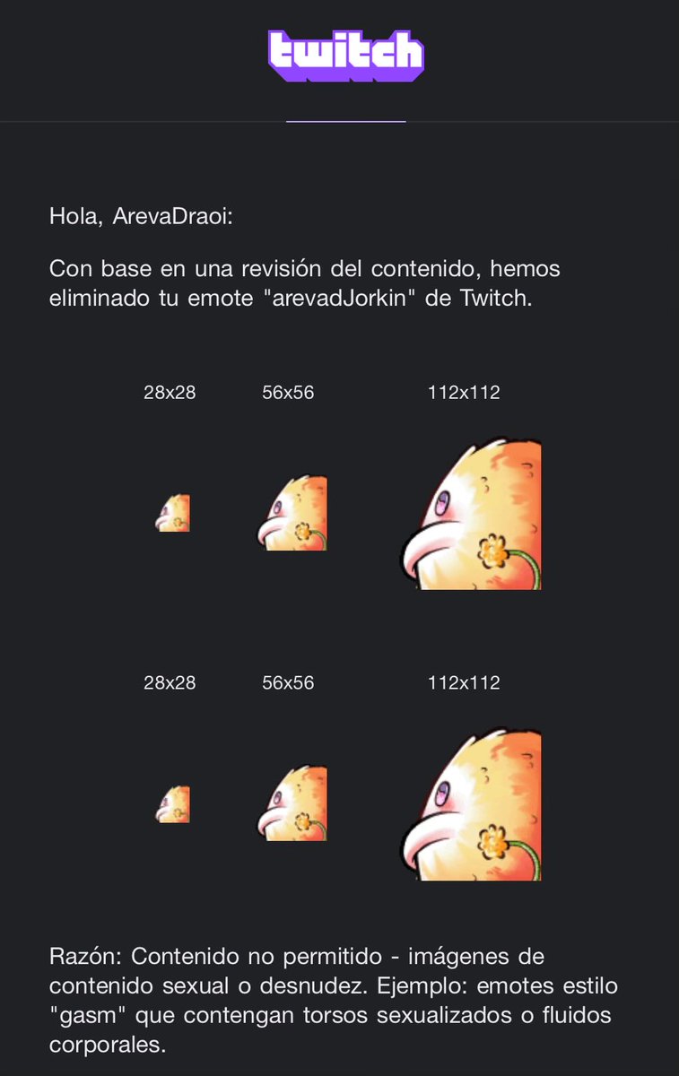 NOOOOOO MI MEJOR EMOTE