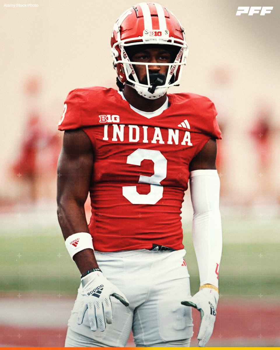 PFF_College's tweet photo. Indiana WR Omar Cooper Jr in Week 3:

🔴 10 REC
🔴 207 YDS
🔴 4 TDS

@IndianaFootball https://t.co/rHlQ8ONOuj