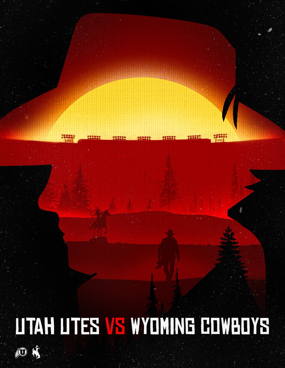 Utah 🆚 Wyoming | Alt Poster #2
