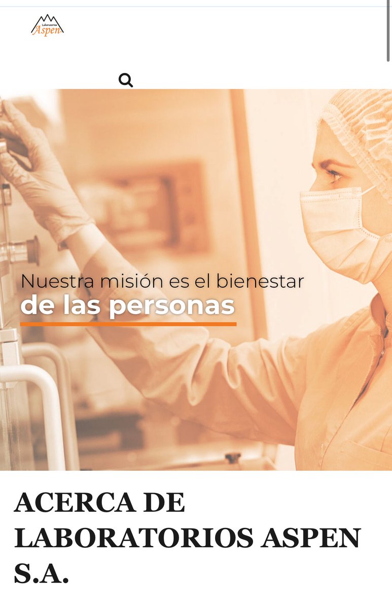 👉Otro laboratorio clausurado: 

Laboratorio ASPEN SA: 

Motivo: irregularidades críticas mayores en “buenas prácticas de fabricación, por resolución de ANMAT/Firmado por Nélida Agustina Bisio.

Operaba con 52 personales de las cuales solo 9 eran profesionales.
Medicamentos