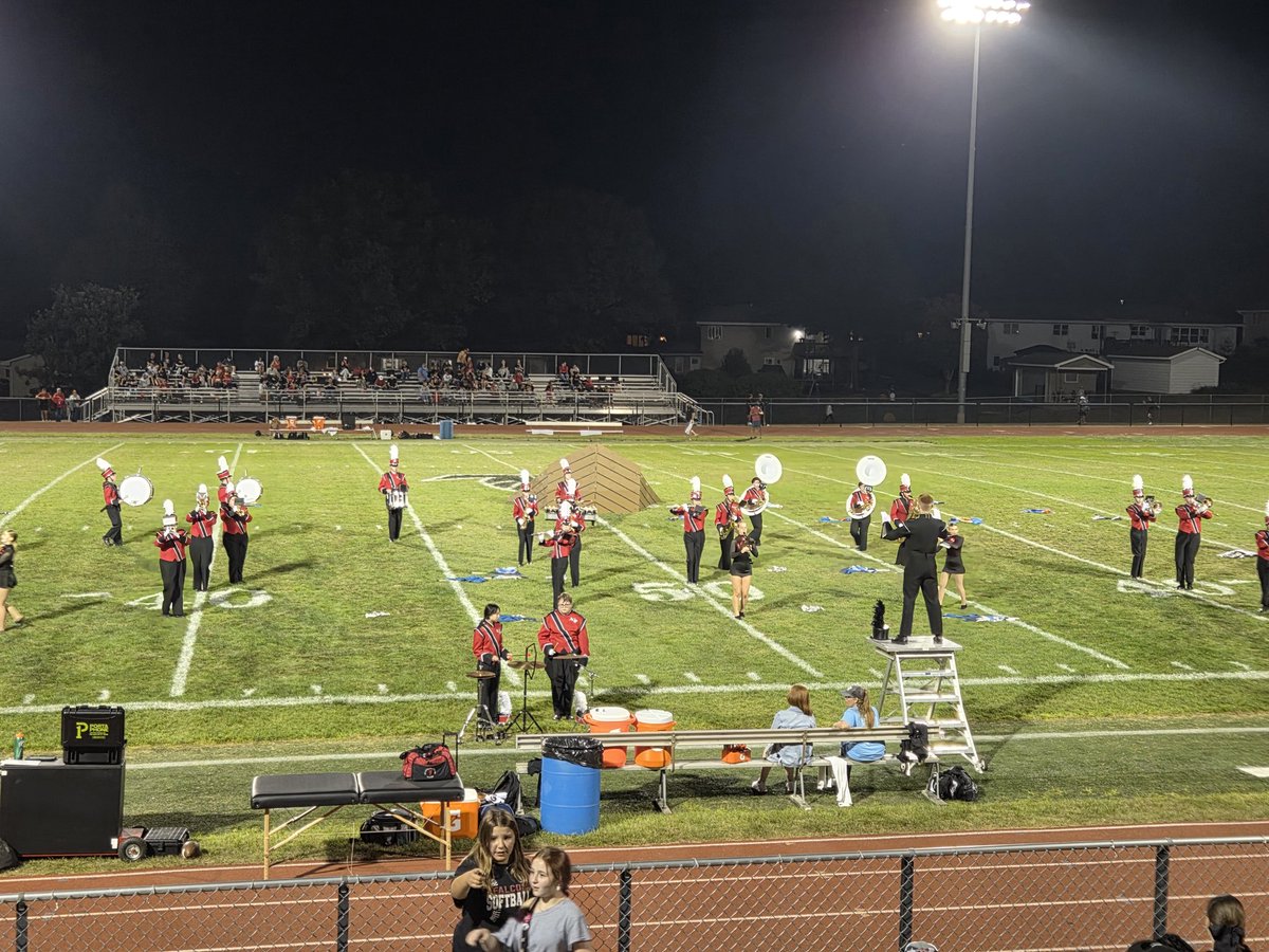 t_fleshner's tweet image. Well performed AP Marching Band.
#RedPride