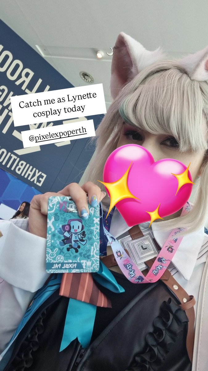 Catch me as Lynette today at Pixel Expo!! 🩵🩵🩵
<a href="/MyPixelExpo/">Pixel Expo</a>