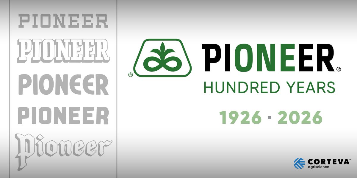 PioneerSeeds's tweet photo. Pioneer’s iconic trapezoid logo debuted in 1964. Symbolizing infinite growth &amp; continuous innovation.

Get the full story in 100 Years of Pioneer: 1926–2026.
📖 Pre-order now before it's too late: https://t.co/G30FLt9Af3

#Pioneer100 https://t.co/frGMetW55l