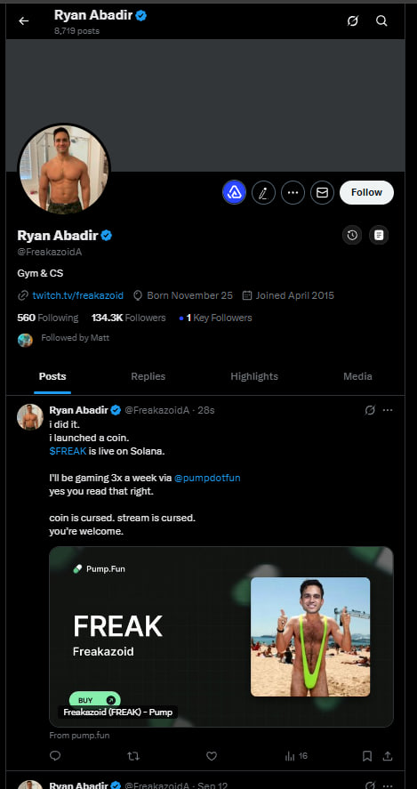 Just got rugged by <a href="/FreakazoidA/">Ryan Abadir</a> 

CCMS LETS GOOOOO DOOD