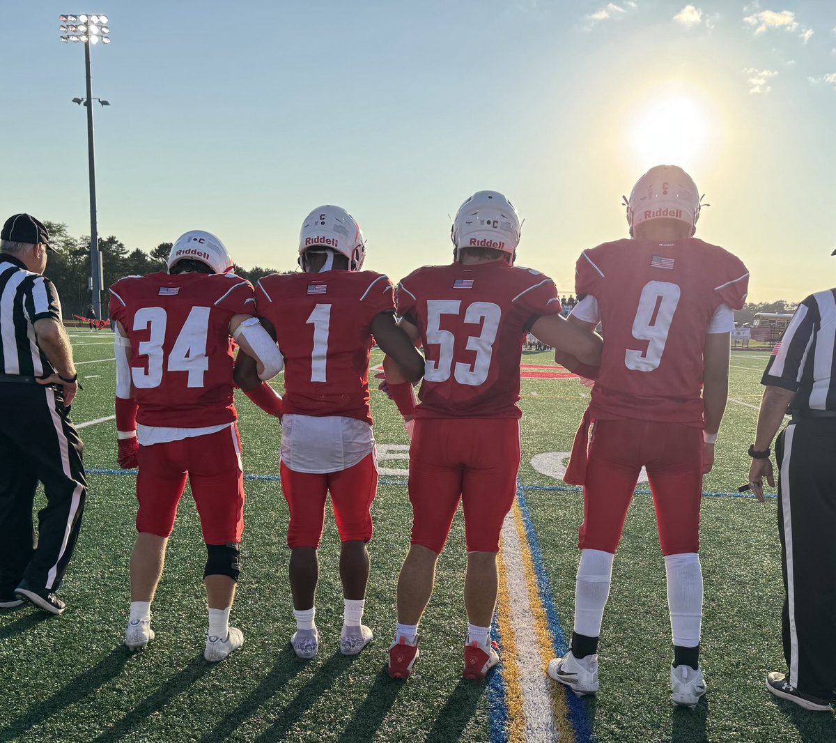 Great Night to Be A Thunderbird! Win 42-6! ⁦<a href="/NewsdayHSsports/">Newsday HS sports</a>⁩ 🔴 🔴 ⚡️ 🦅 #ThunderbirdNation