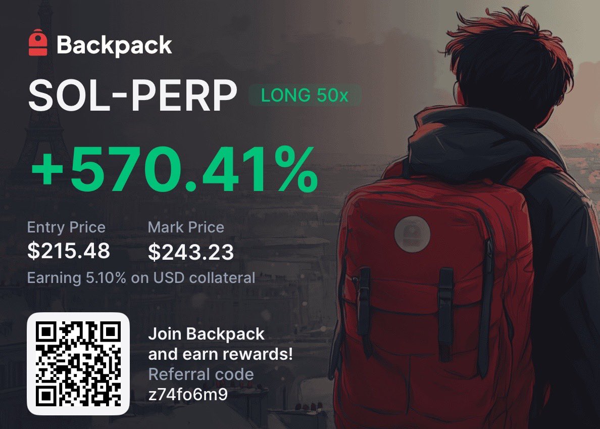 0xBashsidd's tweet image. just use backpack exchange 🎒

backpack.exchange/refer/z74fo6m9