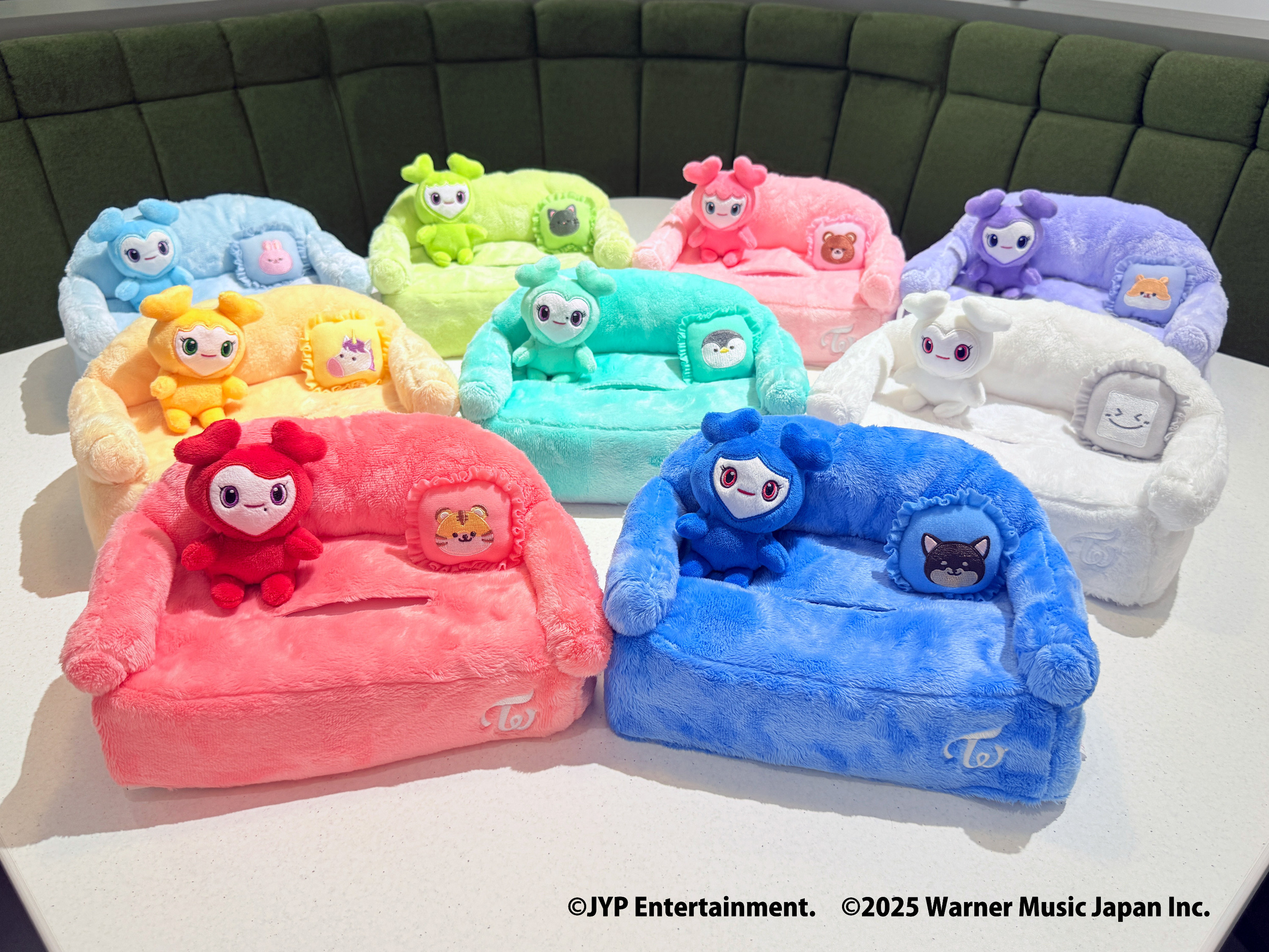 トゥワイス GIGO 限定 ティッシュカバー コンプセット TWICE - TWICE LOVELYS ティッシュカバー～GiGO限定～ コンプ