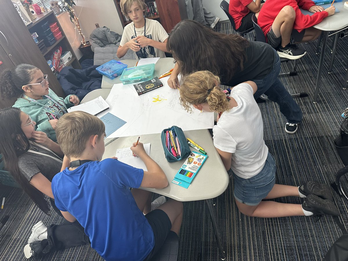 mrswigginsrela's tweet photo. 7th grade RELA book clubs created novel posters today! @HumbleISD_WLMS @ErickMartinjr1 @WLMSWolvesPTO 
#leadersofthepack #wlmswolfpride https://t.co/qPDEZp2u5F