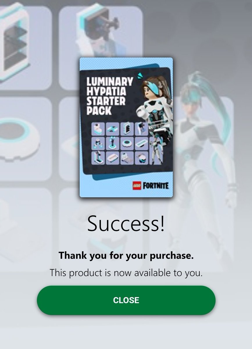 Thanks <a href="/Snowbelltime/">Doc</a> for the Lego pack code! 🩵🩵 #snowdoclegit