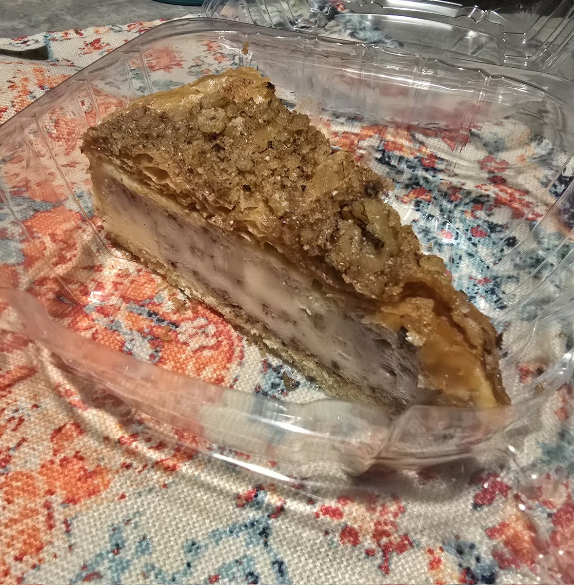 iveglez's tweet image. Baklava cheesecake while watching @OfficialOPLive on @ReelzChannel! #OPLive #OPNation #OnPatrolLive