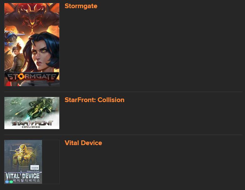 GBDudersFeed's tweet photo. thecollectorx decided to whip up a list on @giantbomb of the StarCraft-likes they think have more going for them than just being StarCraft clones.
Are there any StarCraft-likes that stand out to you?
User List: https://t.co/padzqra5eL
#games #gaming #rts #starcraft #gamelist https://t.co/Npr9IJ8sCe