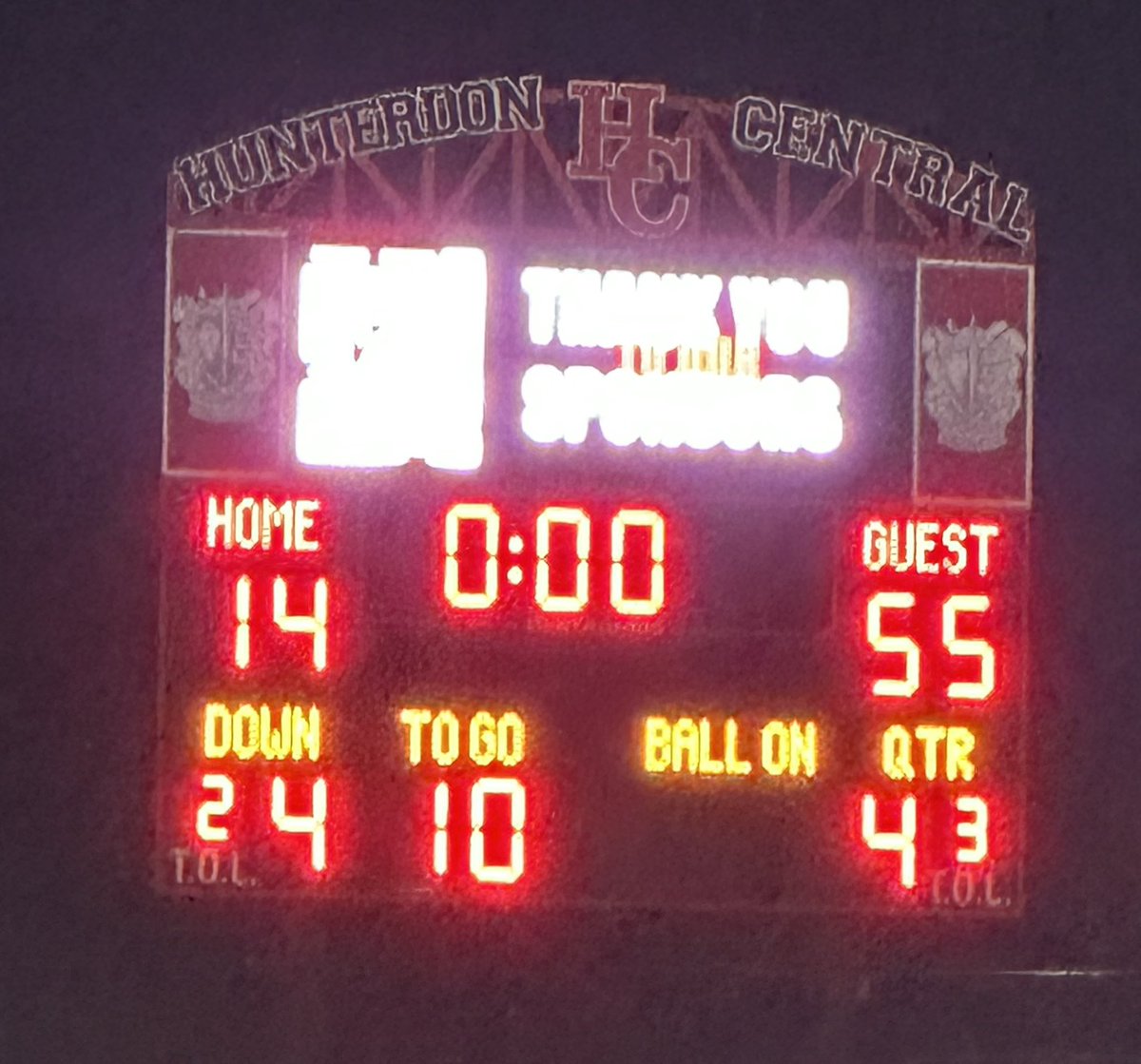 .<a href="/LinersFootball/">PhillipsburgFootball</a> 55 Hunterdon Central 14 Final

<a href="/69SportsBT/">The Big Ticket</a> <a href="/DesJBoyle/">Des Boyle</a> <a href="/PHSStateliners/">Phillipsburg Athletics</a> <a href="/CJSportsRadio/">Central Jersey Sports Radio</a> <a href="/bradwsports/">Brad Wilson</a> <a href="/SimeonPincus/">Simeon Pincus</a> 

<a href="/LinersFootball/">PhillipsburgFootball</a> has beaten Hunterdon Central 13 Straight Times “Bakers Dozen”

#750Wins 

#DIG