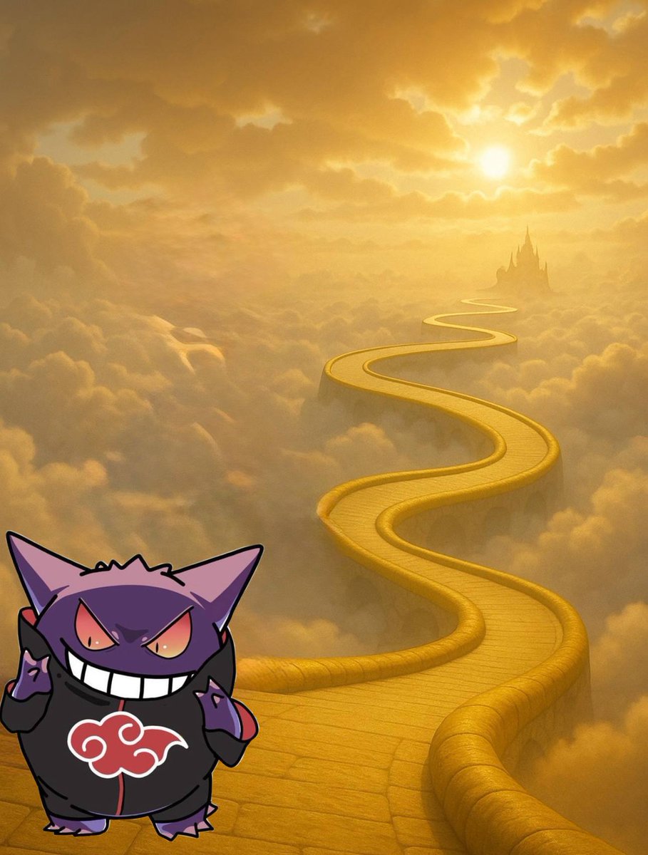 Gehehe_Gengar's tweet photo. The journey ahead belongs to all of us https://t.co/D9sM9e0ONb
