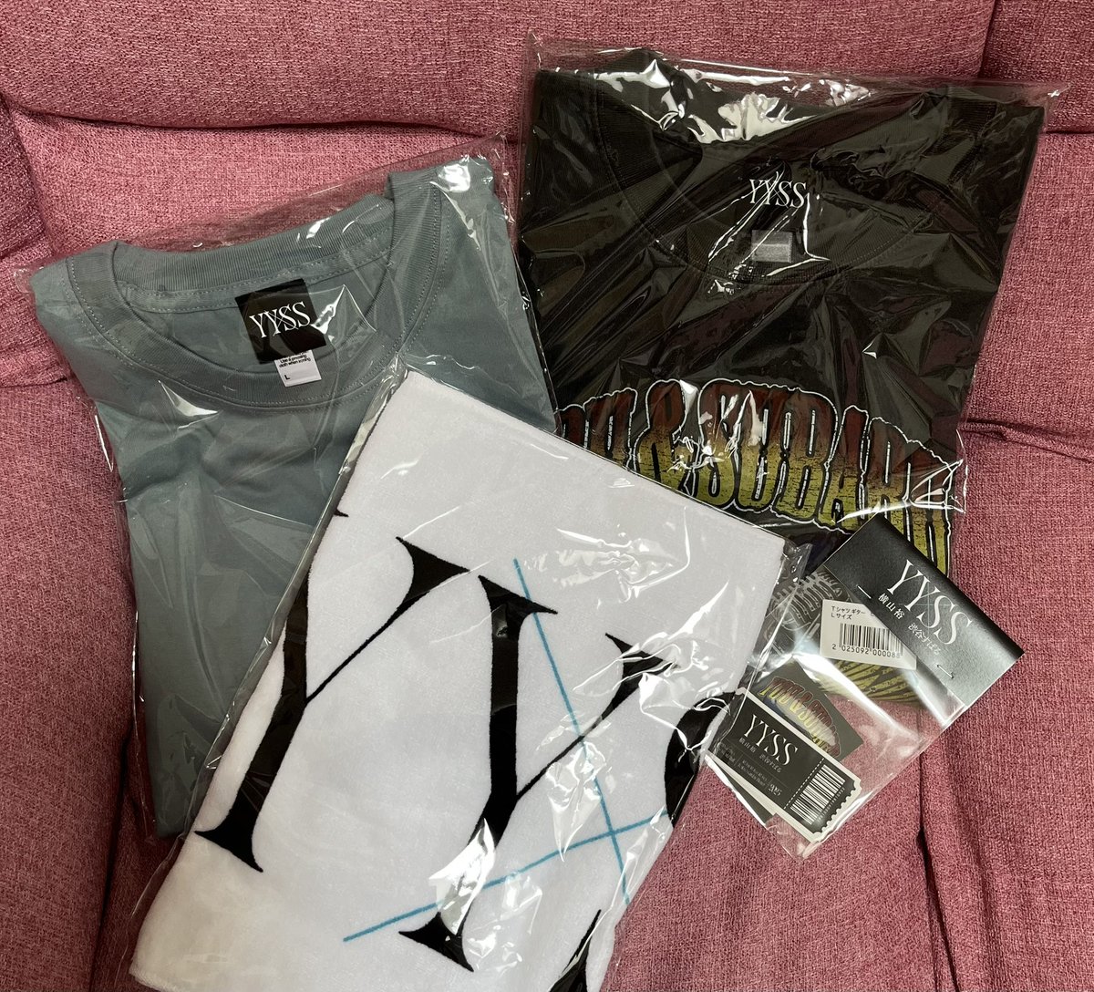 YY×SS 横山裕 渋谷すばる Tシャツギター ピグメントブラック XL