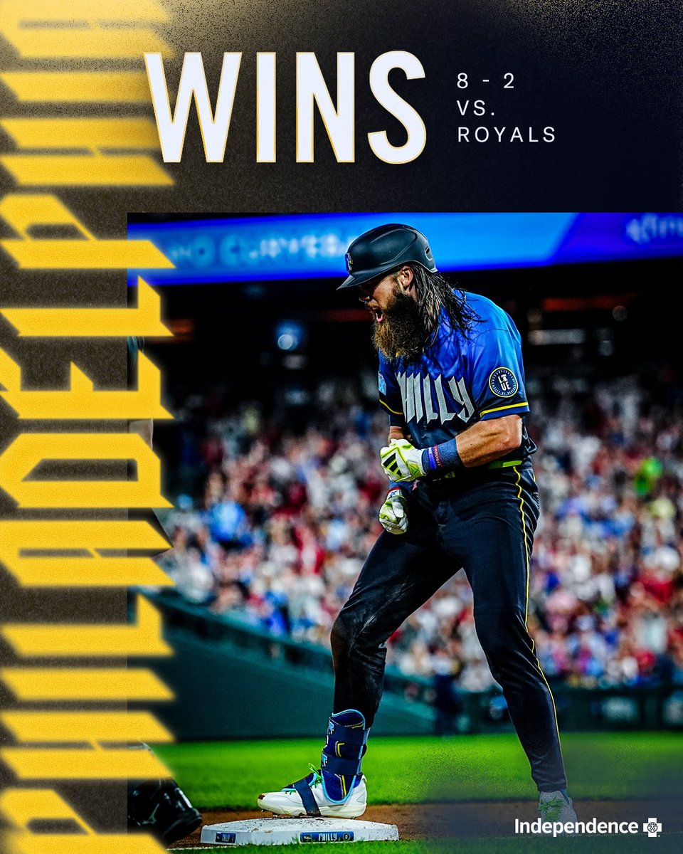 Phillies's tweet photo. Taking care of business

#RingTheBell https://t.co/Dh61FN6hCJ