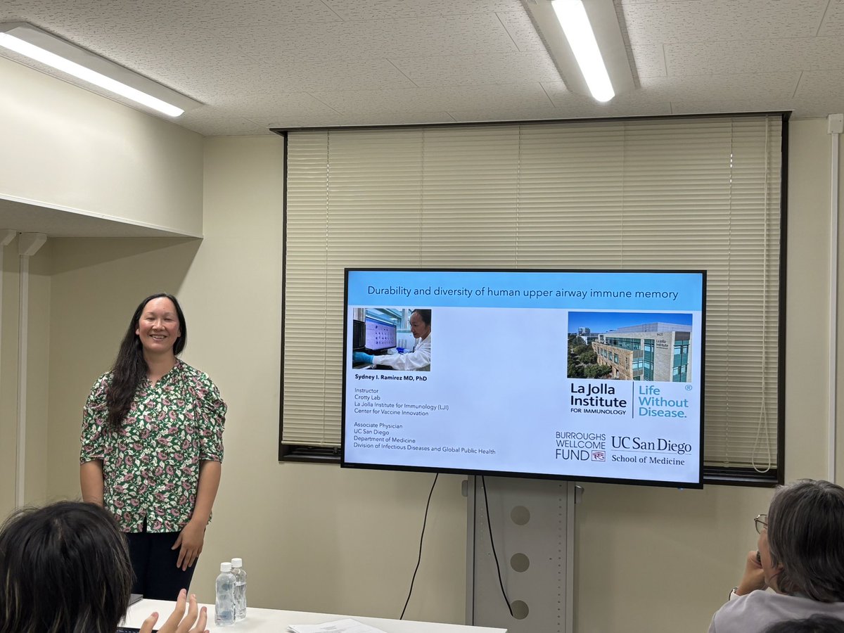 We had a seminar by Dr. Sydney Ramirez at our lab.

Read her paper and try nasal swabbing👃

nature.com/articles/s4158…