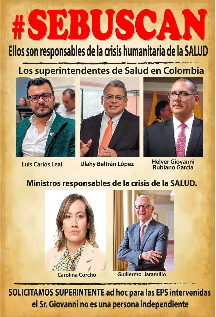 Por favor compartan esta tendencia de los más buscados de Colombia porque #SeRobaronLaSalud