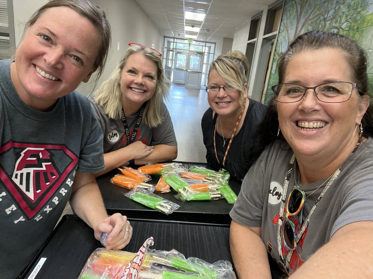 Thank you to The Final Four for treating the staff and our kiddos to a sweet treat!  Y’all are amazing!! <a href="/exleyexpress/">Exley</a> #exleytweets