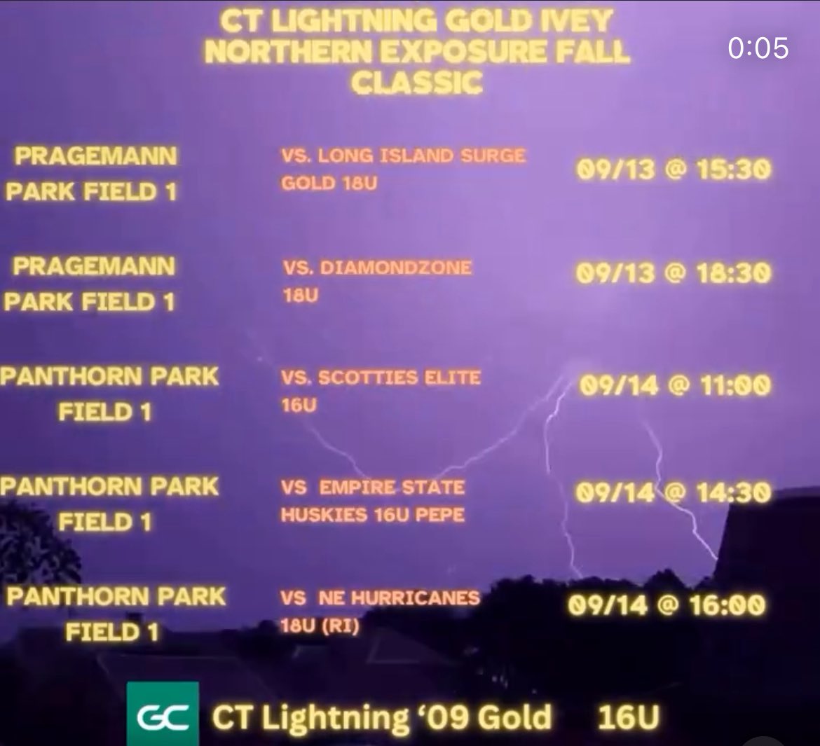 Can’t wait to be back on the field with my girls at the Northern Exposure Showcase on Saturday!! <a href="/CTLightning09GD/">CT Lightning '09 Gold ⚡</a> <a href="/CTLightHoag/">CT Lightning Gold Hoag</a> <a href="/RhodySoftball/">Rhode Island Softball</a> <a href="/RWUSOFTBALL/">Roger Williams University Softball</a> <a href="/GyreneSoftball/">Ave Maria University Softball</a> <a href="/EckerdSoftball/">Eckerd Softball</a> <a href="/UNewHavenSB/">New Haven Softball</a>